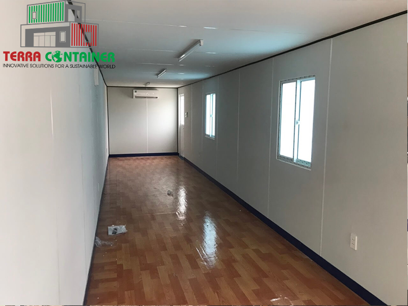 Bên trong container văn phòng 40 feet