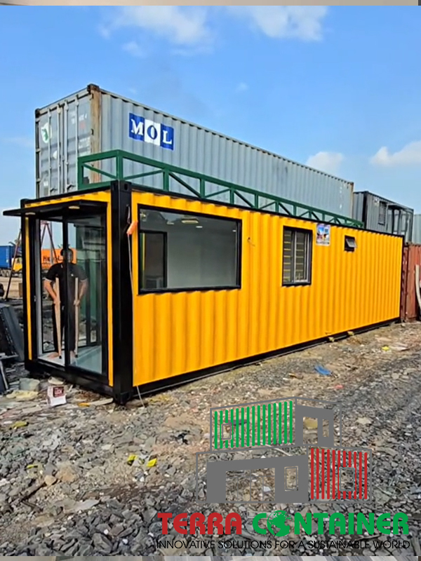 Mẫu Nhà Container 40 Feet Phong Cách Và ấn tượng