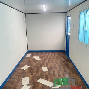 Sàn container văn phòng chải simili